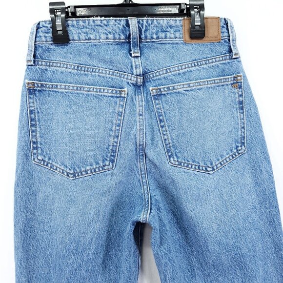 Madewell Jeans Size 26 Cropped Curvy Perfect Vintage High Rise Cotton Denim 29" - Picture 8 of 14